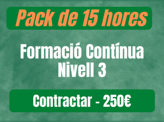 pack 15 horas cat