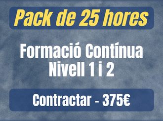 pack 25 horas cat